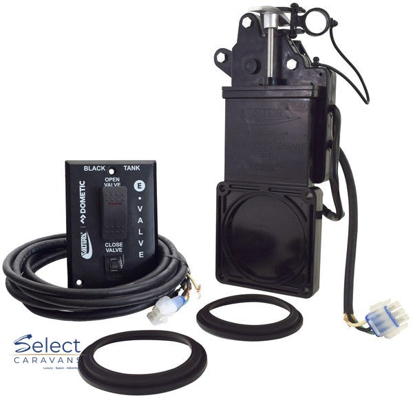 Valterra 3" 12V DC Electric Gate Valve – plumbing for caravan and RV use