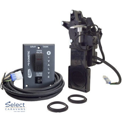 Valterra 1 1/2" 12V DC Electric Gate Valve – plumbing for caravan and RV use