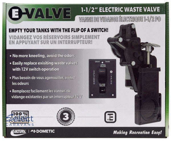 Valterra 1 1/2" 12V DC Electric Gate Valve – alternate view 2