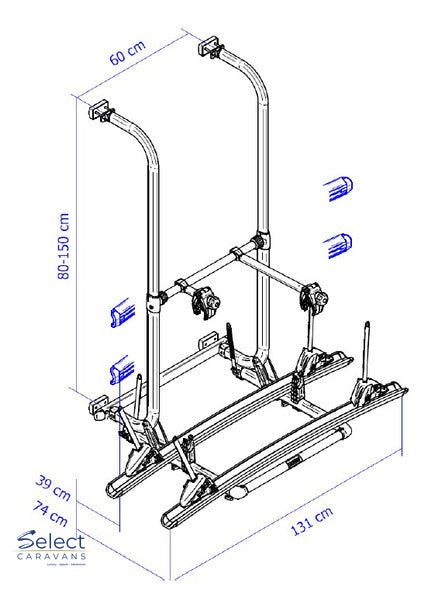 Thule Elite G2 Bike Rack - Standard – alternate view 7