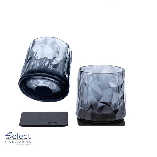 Silwy Magnetic Plastic Glass - Tumbler Grey - 2Pk – kitchenware for caravan and RV use