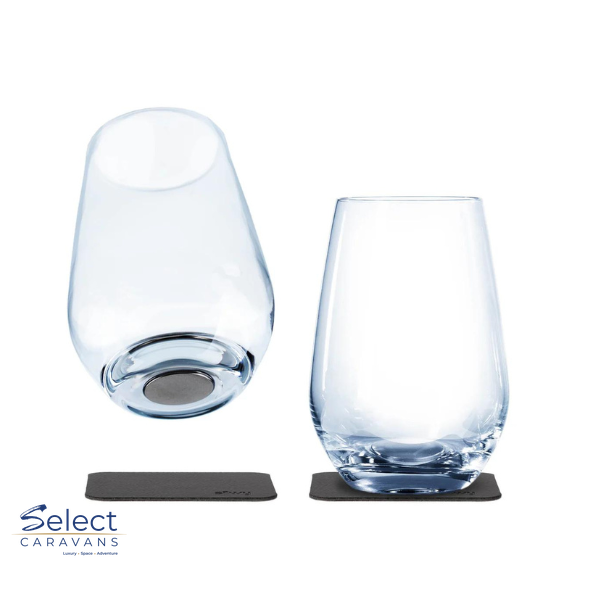 Silwy Magnetic Crystal Glass - Longdrink – kitchenware for caravan and RV use