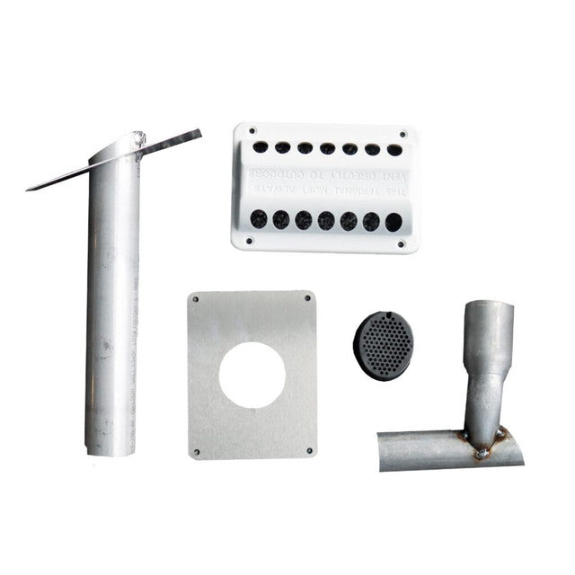 Thetford Independent Flue kit - White – fridge/freezers for caravan and RV use