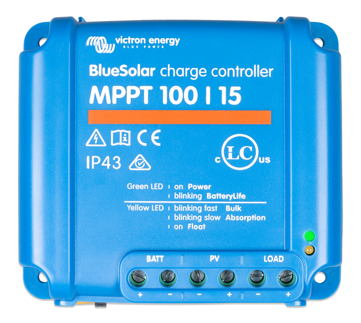 Victron BlueSolar MPPT 100/15 solar charge controller
