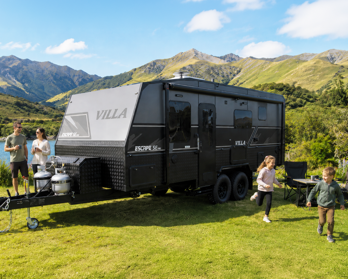 Villa Escape SE Family – Family Bunkhouse Caravan for Sale NZ | 6.6m Semi-Off-Road