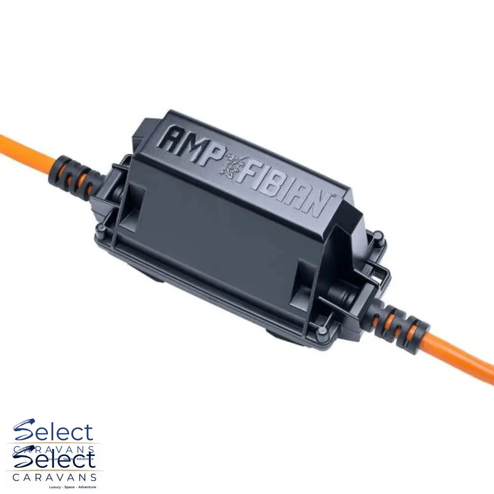 Ampfibian MINI-PLUS - Weatherproof Power Adaptor - Select Caravans Limited