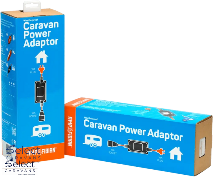 Ampfibian MINI-PLUS - Weatherproof Power Adaptor - Select Caravans Limited