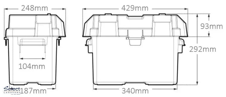 Battery Box - Select Caravans Limited