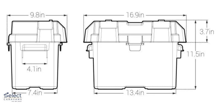 Battery Box - Select Caravans Limited