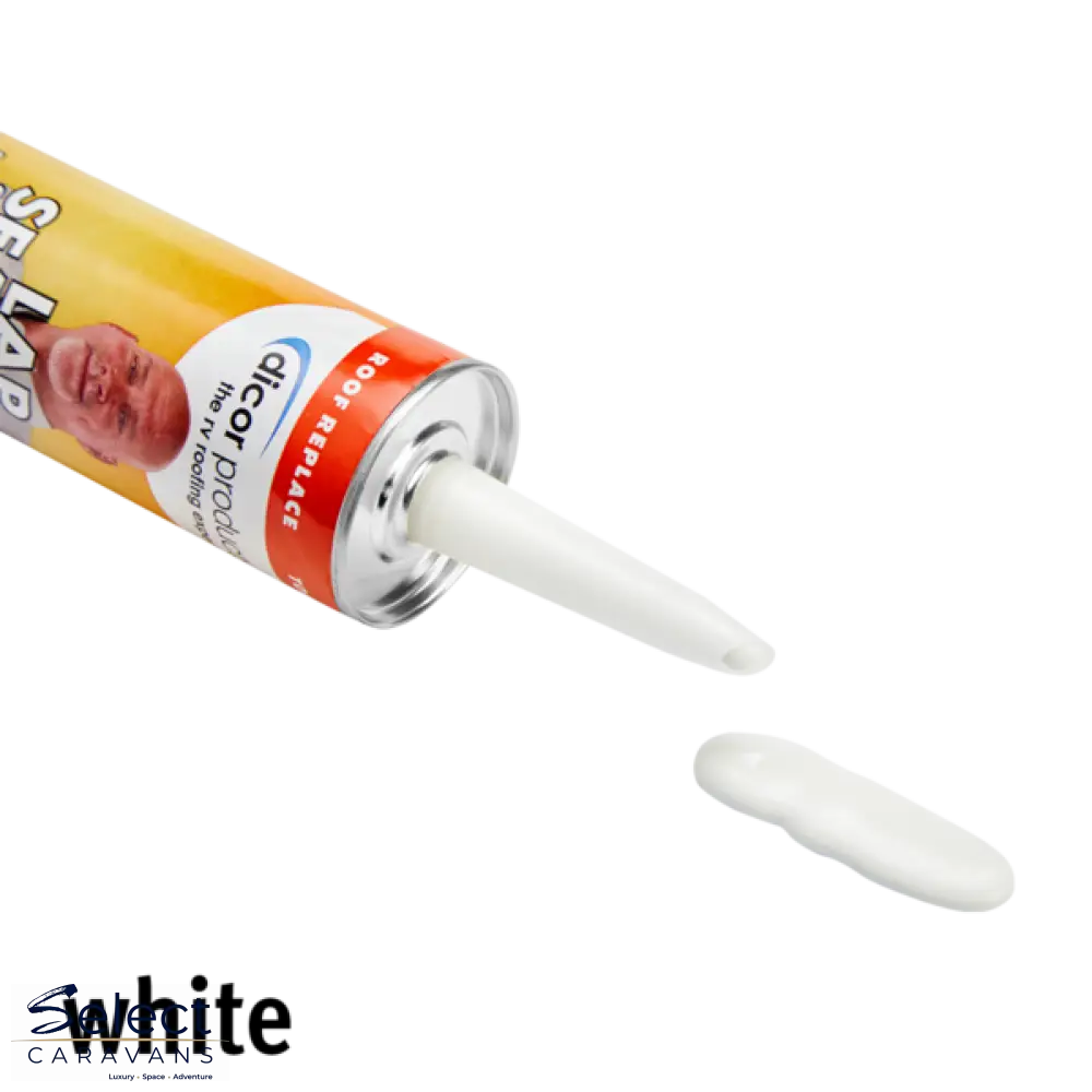 Dicor 501LSW white self-levelling caravan roof sealant – product view