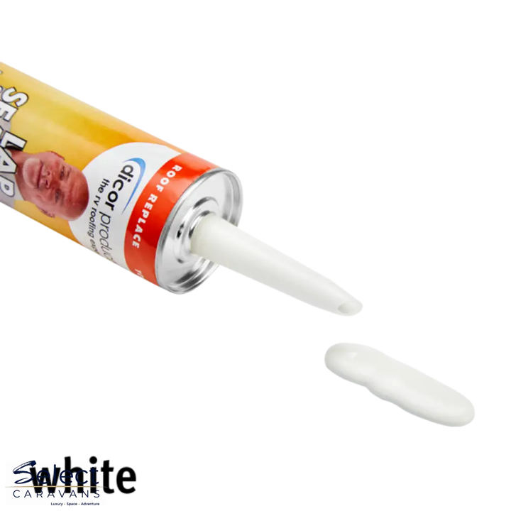 Dicor 501LSW white self-levelling caravan roof sealant – product view