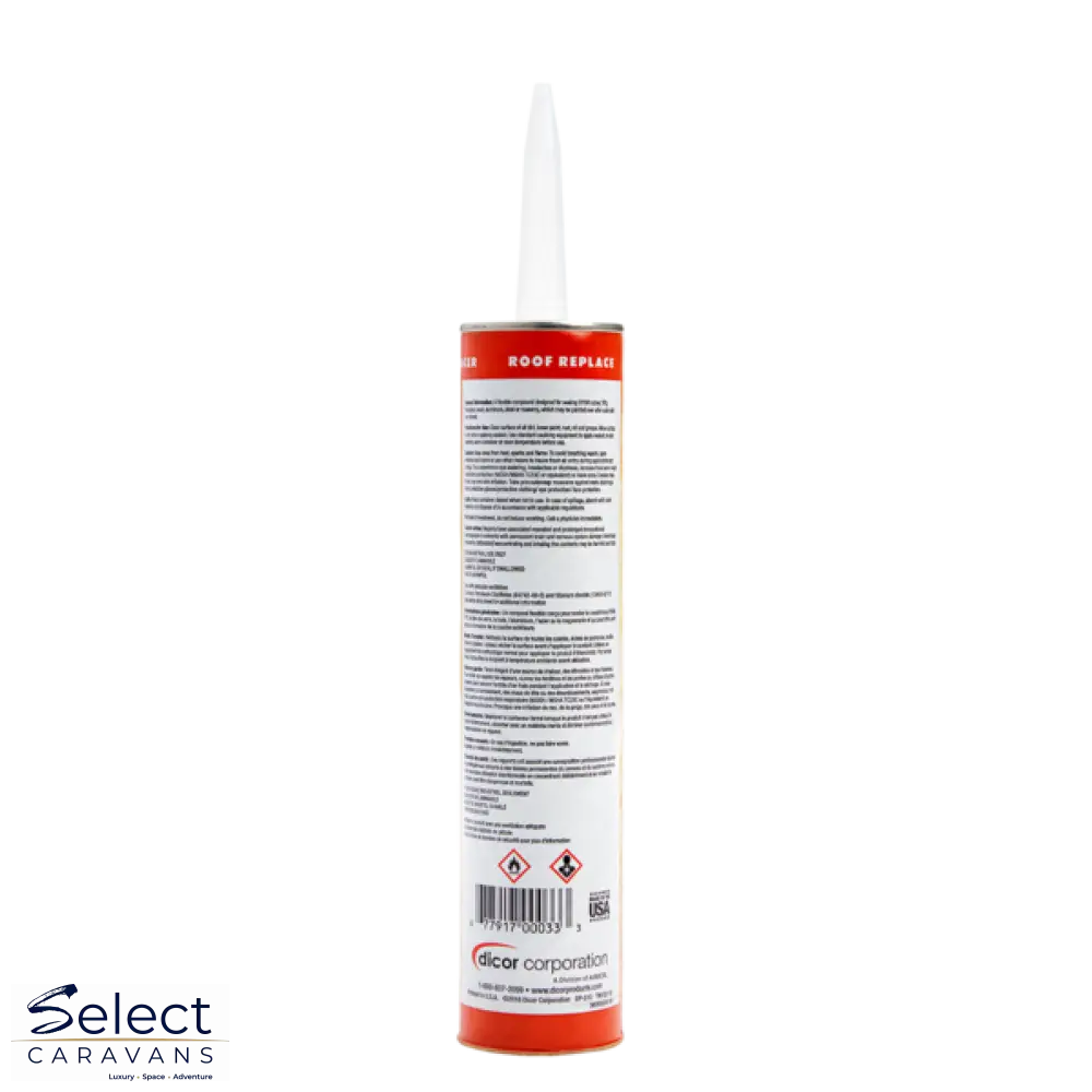 Dicor 501LSW self-levelling lap sealant for EPDM, TPO and PVC roofs