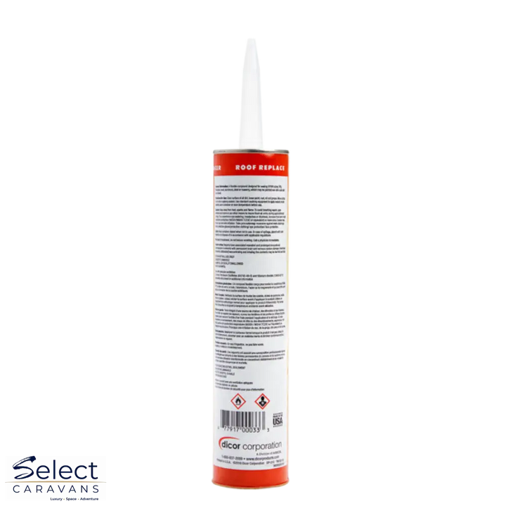 Dicor 501LSW self-levelling lap sealant for EPDM, TPO and PVC roofs