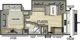 Freedom Express 259FKDS caravan floorplan