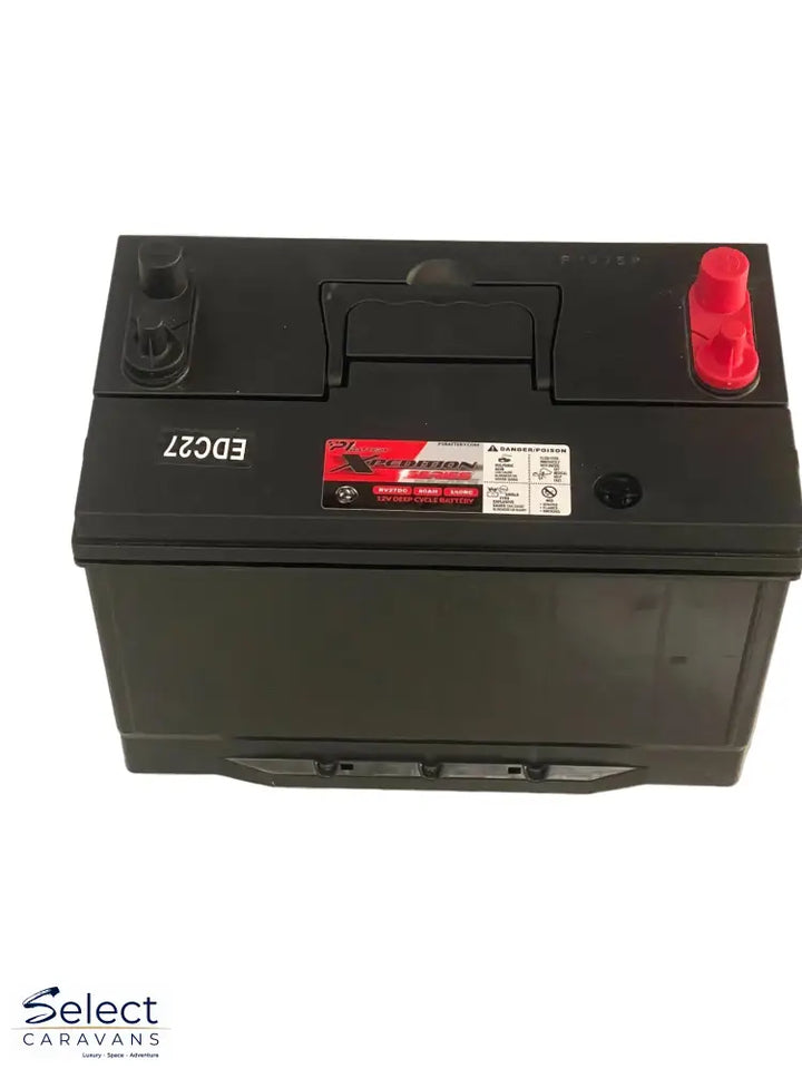 P1 Xpedition RV27DC 12V 80Ah deep cycle battery