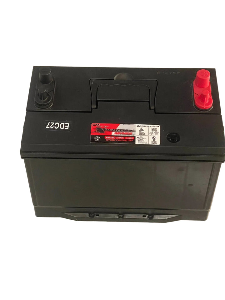 P1 Xpedition RV27DC 12V 80Ah deep cycle battery