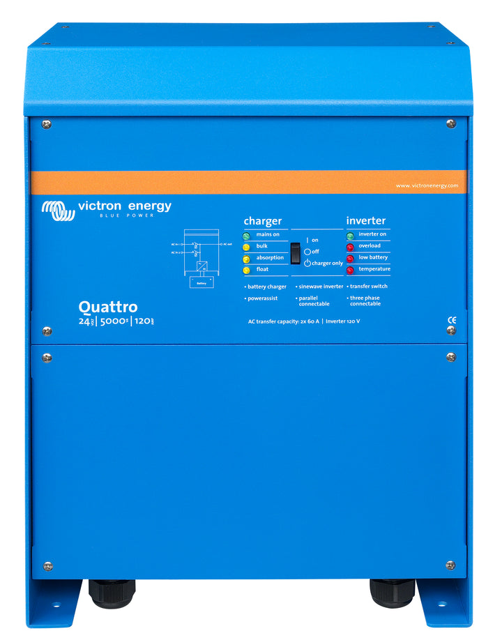 Victron Quattro Inverter Charger 3000VA-15000VA