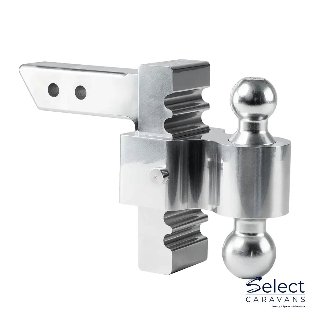 Rapid Hitch Drop/Rise: up to 6’’ / Plated Steel Ball (combo) / 2’’ & 2 - 5/16’’ Ball Accessory