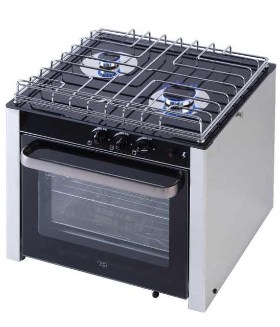CAN Gas Oven & 2 Burner Hob - Marine – cooking equipment for caravan and RV use