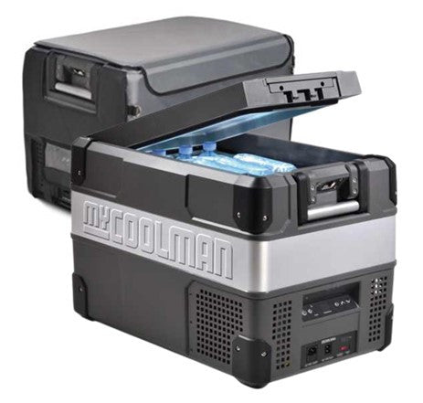 MyCoolman Portable Fridge 36L Single Zone AC-DC Including Cover – portable refrigeration for caravan and RV use