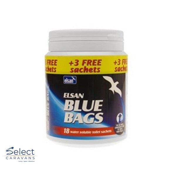 Elsan Blue Bags Toilet Sachets – toilets &amp; hygiene for caravan and RV use