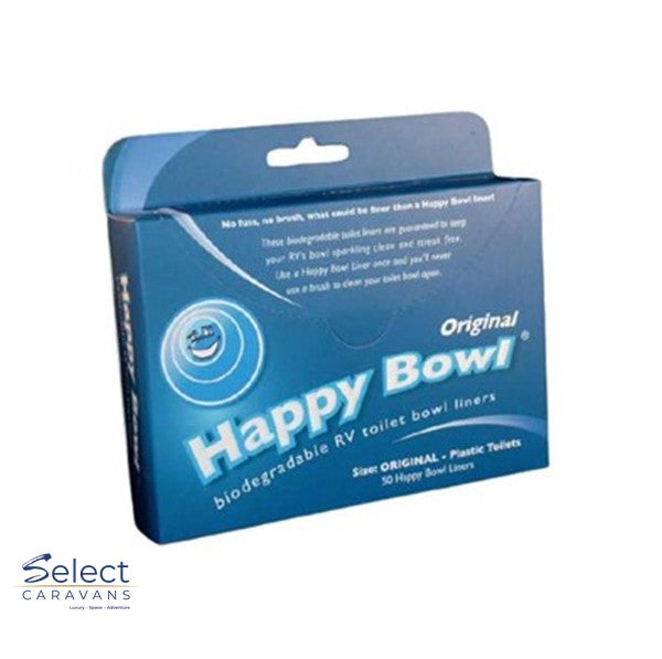 Happy Bowl Original Liners – toilets & hygiene for caravan and RV use