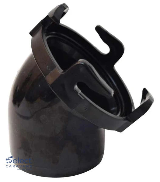 Valterra 3" Hose Adaptor Elbow – plumbing for caravan and RV use