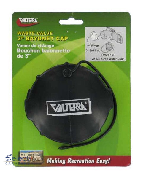 Valterra 3" Dump Valve Cap – alternate view 2