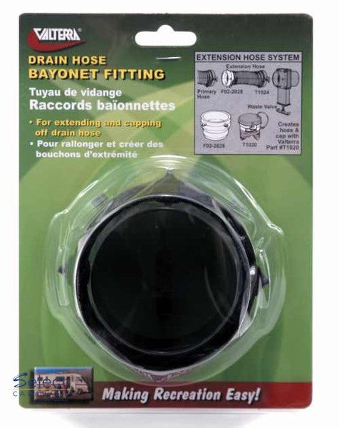 Valterra 3" Dump Hose Extension Fitting – alternate view 2