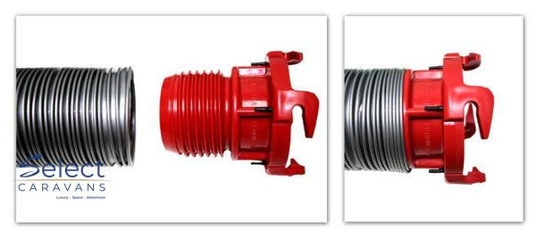 Valterra EZ Coupler Dump Valve Adaptor – alternate view 2