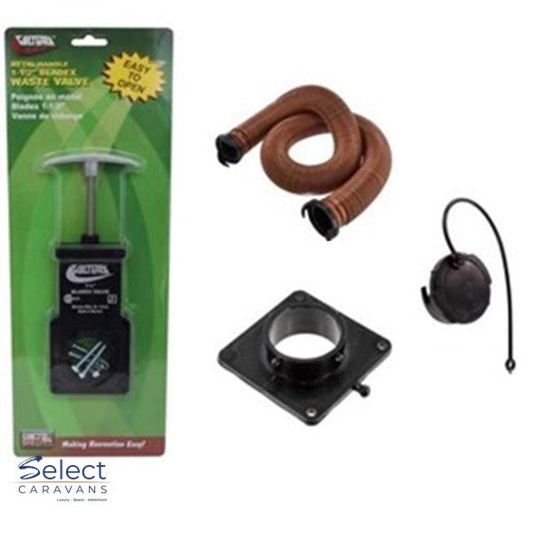 Valterra 1 1/2 " Dump Valve Kit With 15&