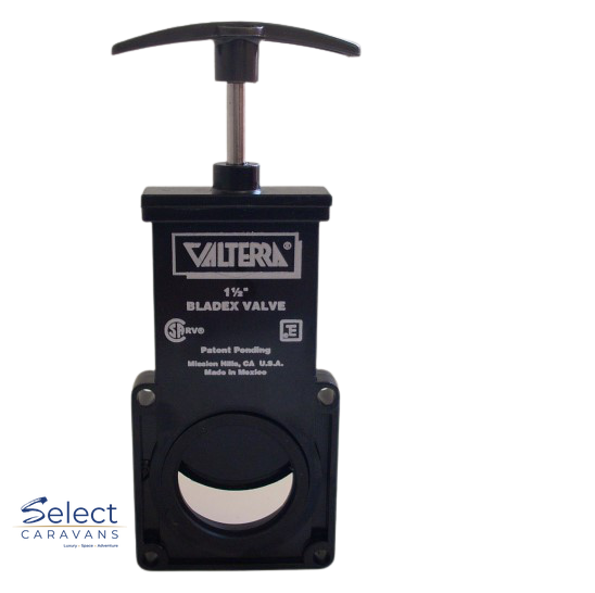 Valterra 1½" Waste Dump Valve With Metal Handle – alternate view 2
