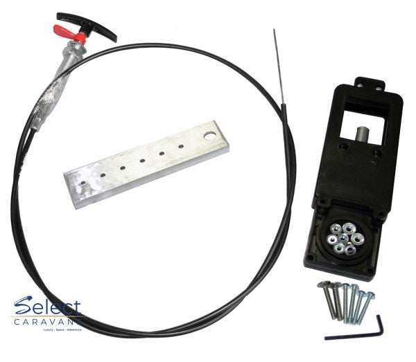 Valterra Flexible Cable Extension For 1 ½" Valve – plumbing for caravan and RV use