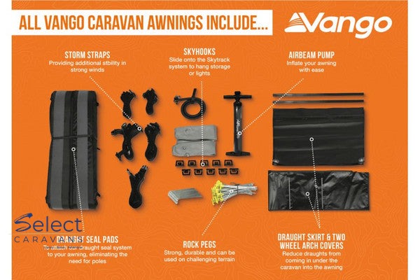Vango Balletto ElementsPro330 Awning With Carpet product image 5