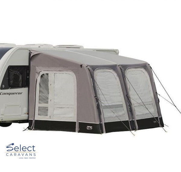 Vango Balletto ElementsPro330 Awning With Carpet – inflatable awnings for caravan and RV use