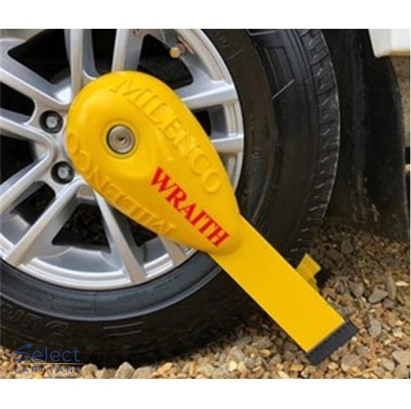 Milenco Wraith 2 Caravan Wheel Lock – safety for caravan and RV use