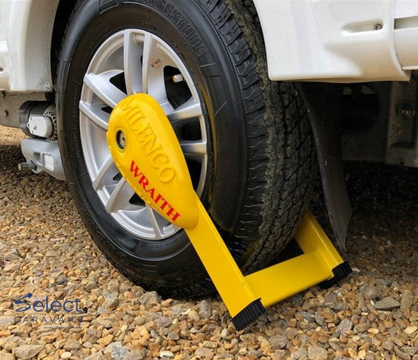 Milenco Wraith 2 Motorhome Wheel Lock – safety for caravan and RV use