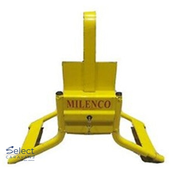 Milenco Wheel Clamp For 14" & 15" Wheels – safety for caravan and RV use