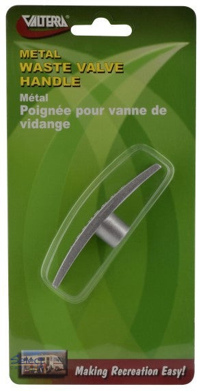 Valterra Dump Valve Metal Handle – plumbing for caravan and RV use