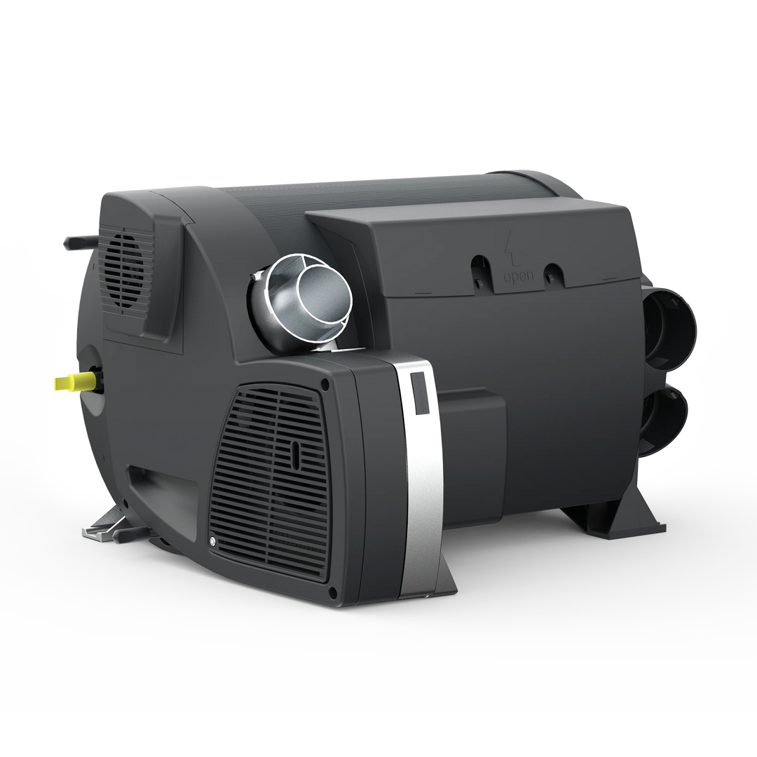 Truma Combi 6E connection side for caravan and motorhome installation planning