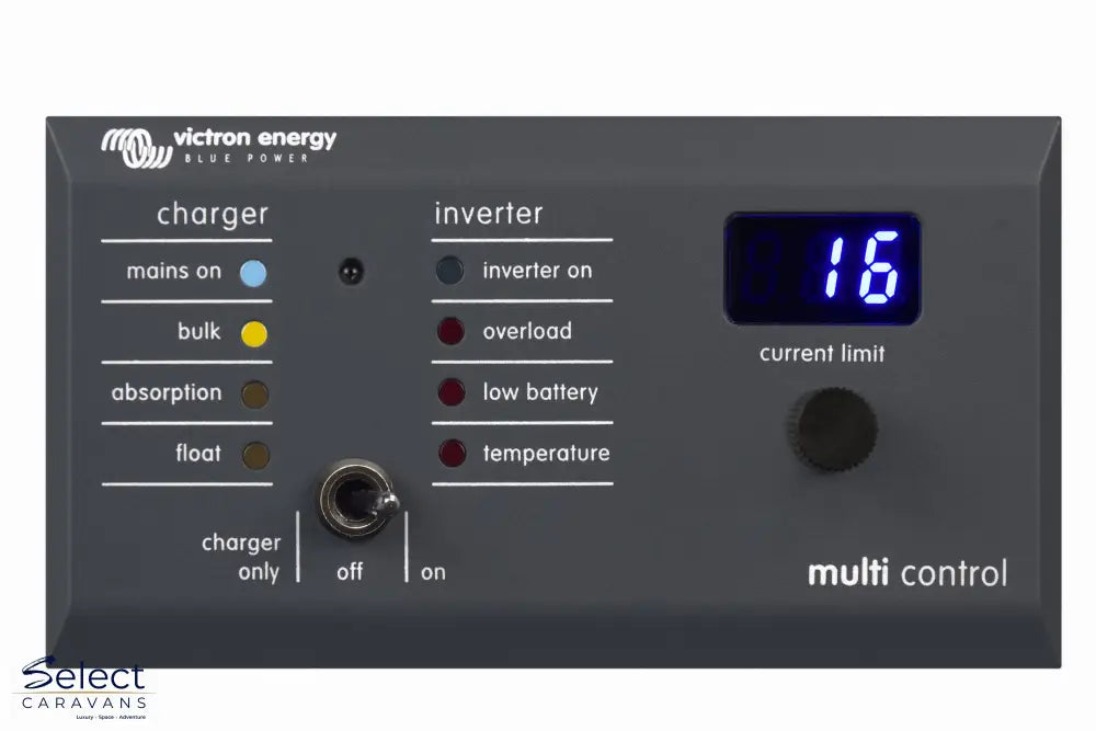 Victron Digital Multi Controller - 200/200A GX 90 R - Remote Control