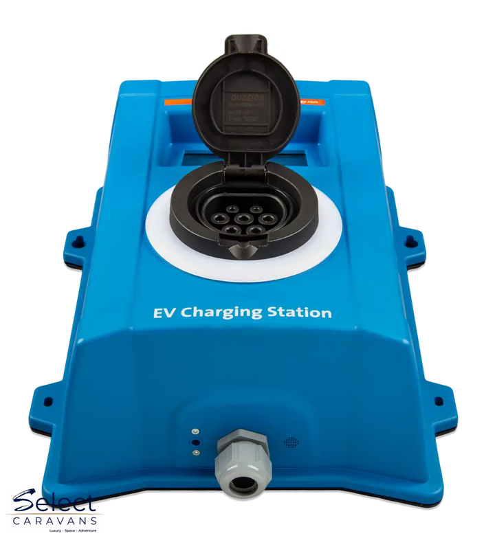Victron EV Charging Station 22kW front angle open