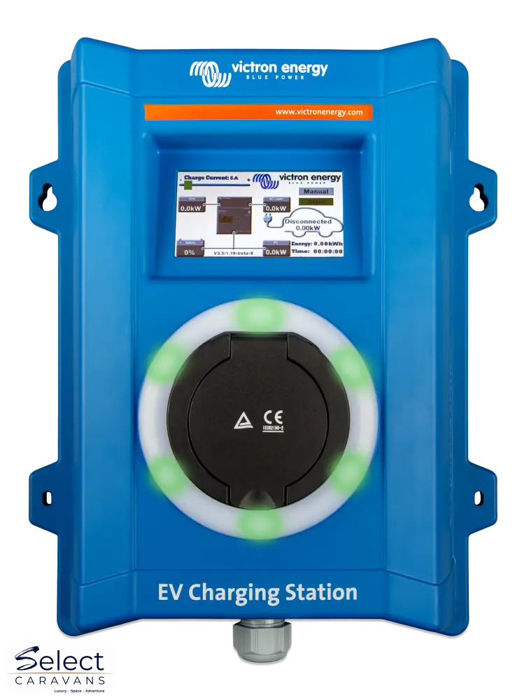 Victron EV Charging Station 22kW top view