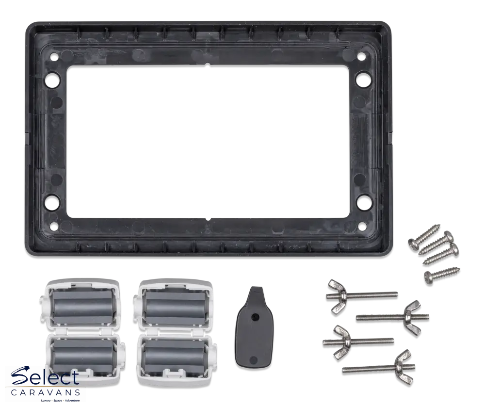 Victron GX Touch 70 installation – 7 inch Cerbo GX display for caravan power system – Select Caravans NZ