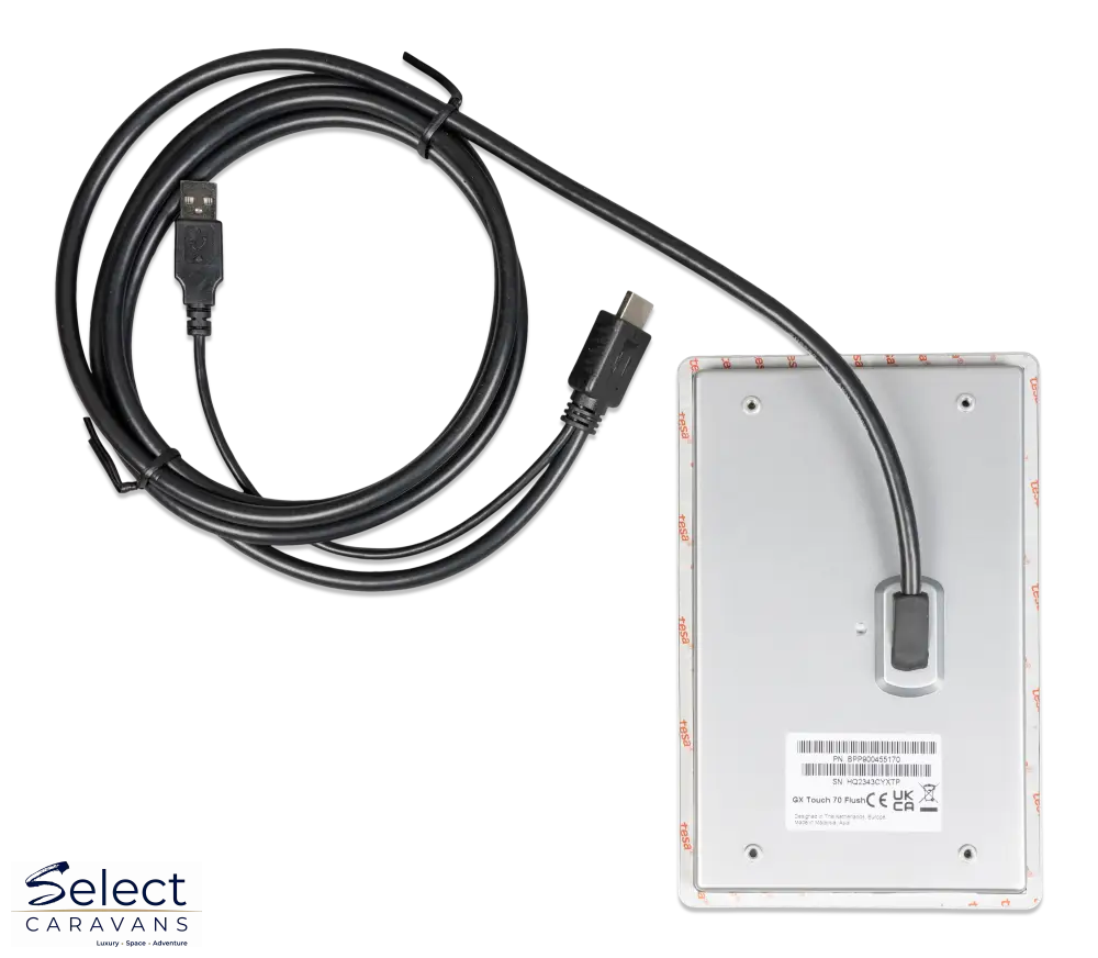 Victron GX Touch 70 with Cerbo GX – caravan off-grid power monitoring NZ – Select Caravans