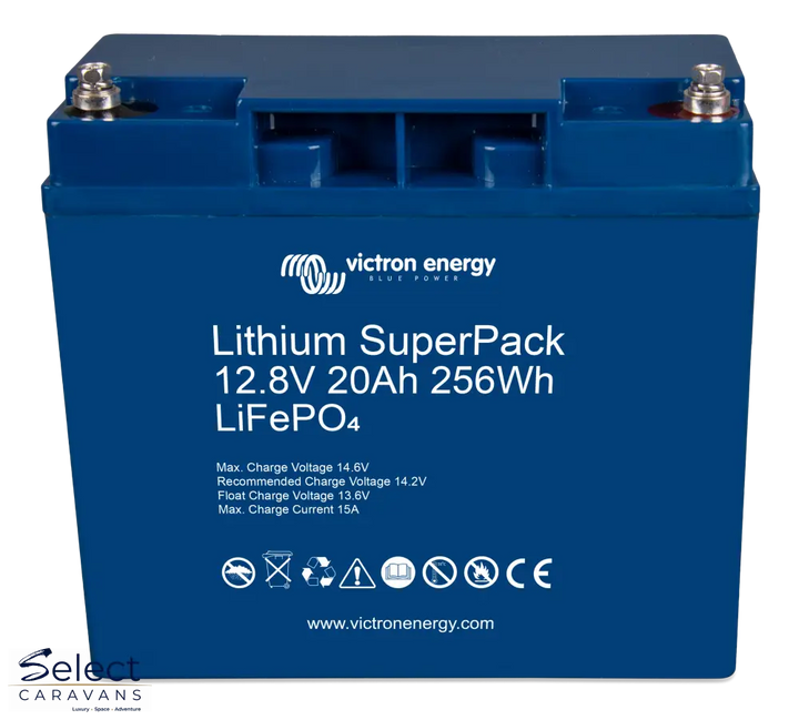 Victron Lithium SuperPack - 12.8V, 20Ah - Lithium Battery