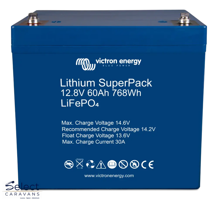 Victron Lithium SuperPack - 12.8V, 60Ah - Lithium Battery