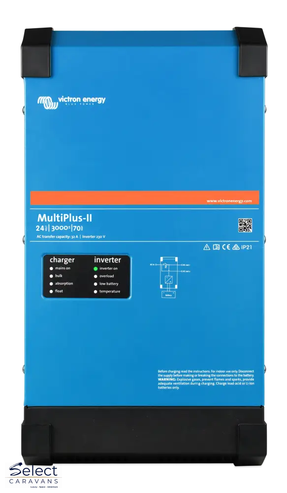 Victron MultiPlus-II Inverter Charger 3000VA-15000VA - 24V 3000VA - PMP242305010 - Accessories