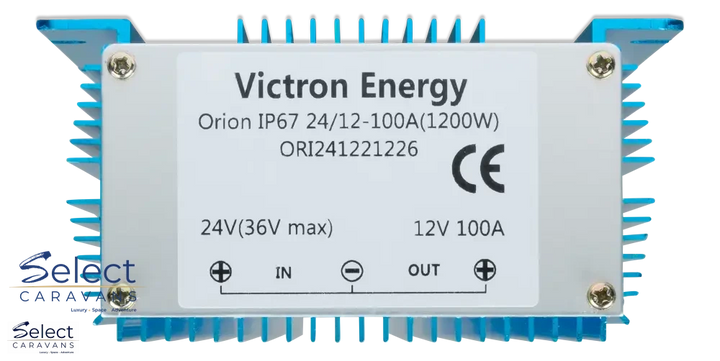 Victron Orion IP67 Converter - 24V / 12V / 100A / 1200W - DC-DC Converter
