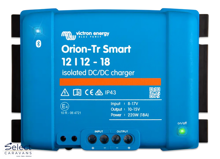 Victron Orion-Tr Smart DC-DC Battery Charger Isolated - 12V to 12V 18A Isolated - Accessories